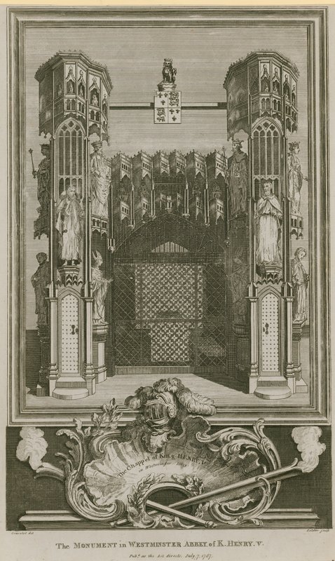 Monument til kong Henry V av English School