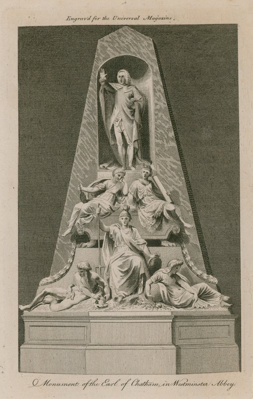 Monument til jarlen av Chatham av English School