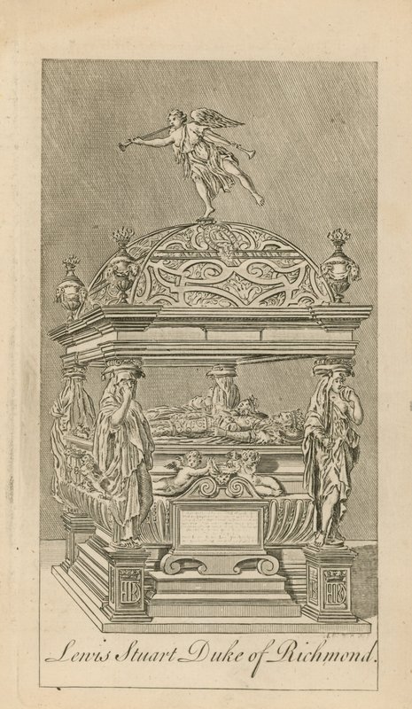 Monument til Lewis Stuart, hertugen av Richmond av English School