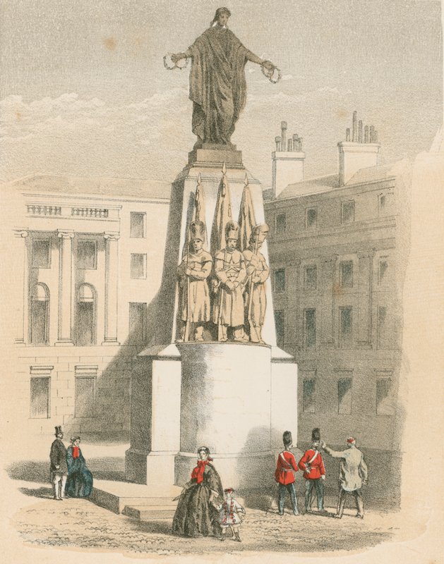 Monument til vaktene, London av English School