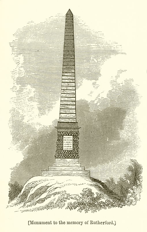 Monument til minnet om Rutherford av English School