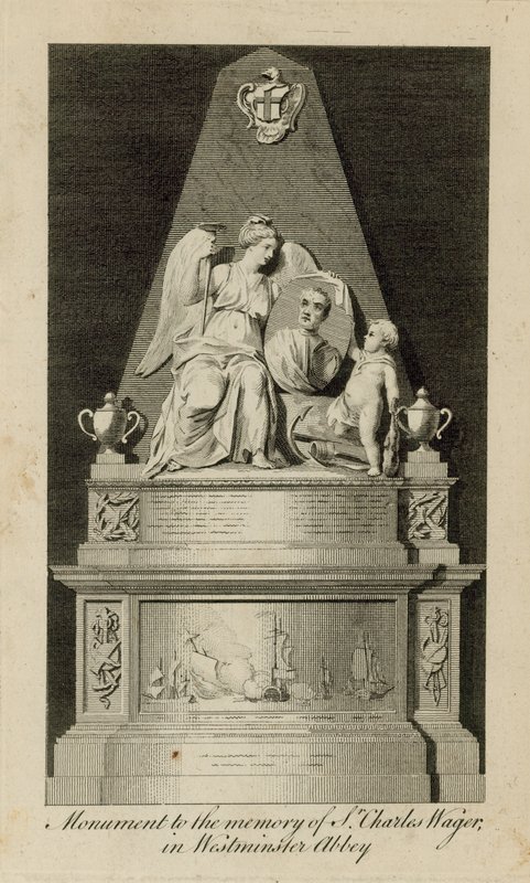 Monument til minnet om Charles Wager av English School