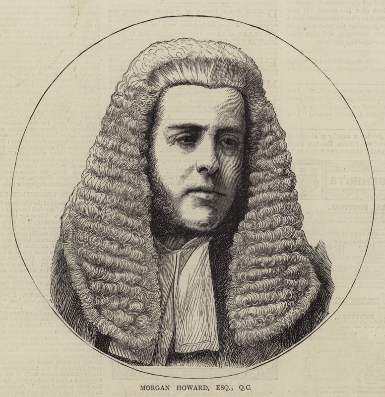 Morgan Howard, Esquire, QC (gravering) av English School