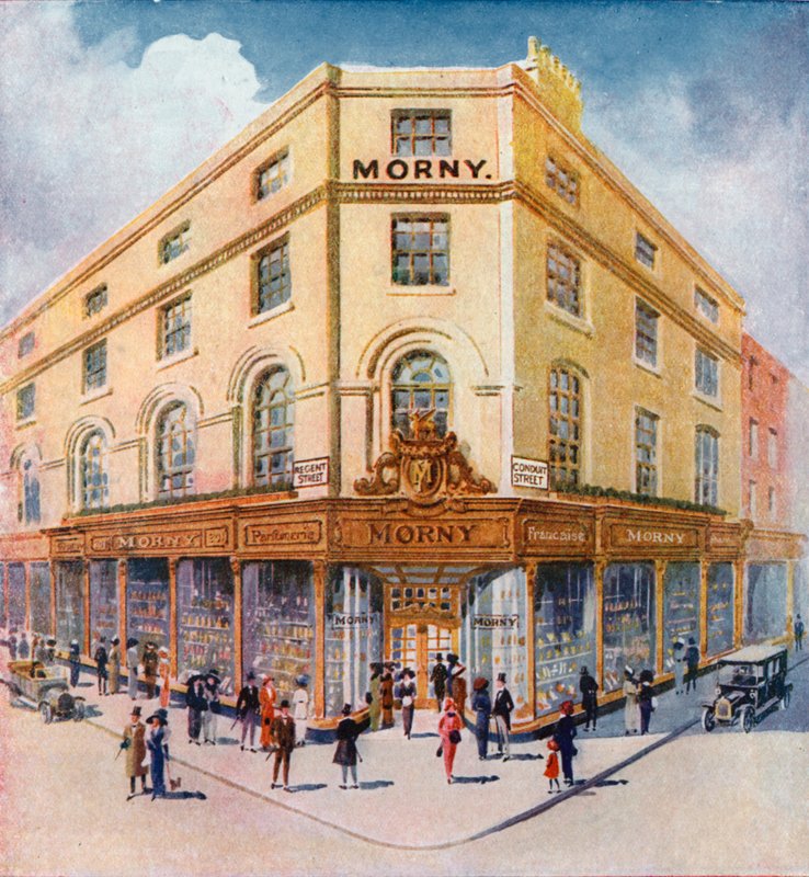 Morny Freres på 201 Regent Street av English School