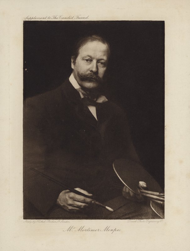 Mortimer Menpes (fotogravering) av English School