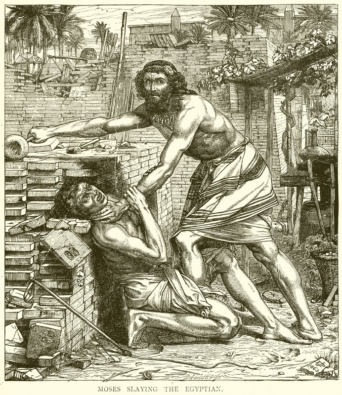 Moses dreper egypteren av English School