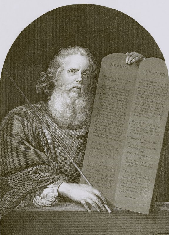 Moses og lovens tabeller av English School