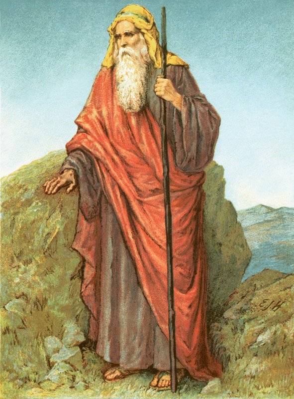Moses ser på det lovede land av English School