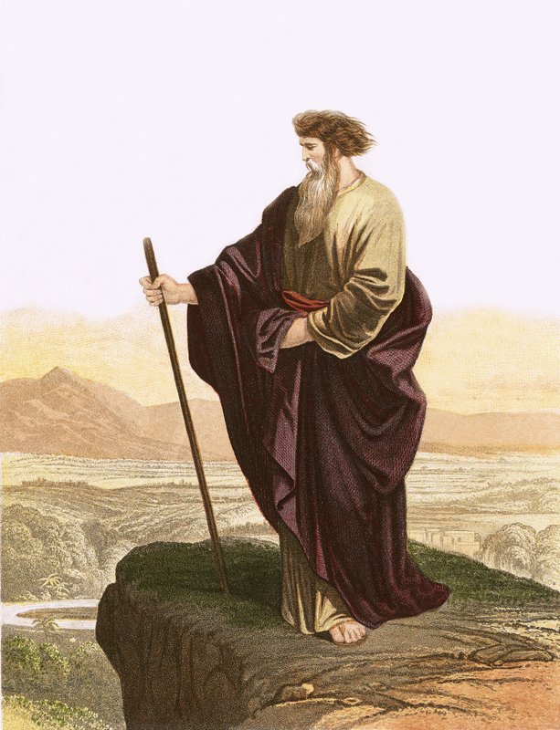 Moses ser på det lovede land av English School