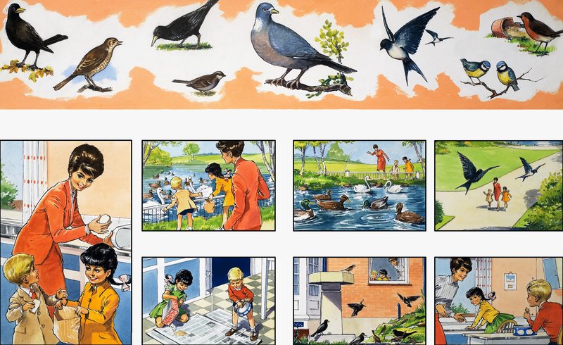Mor viser deg hvordan av English School