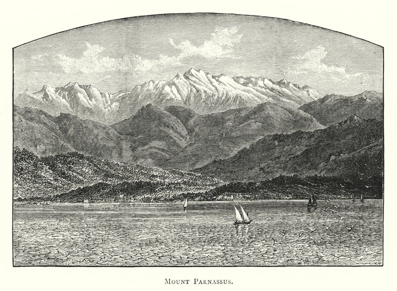 Mount Parnassus (gravering) av English School