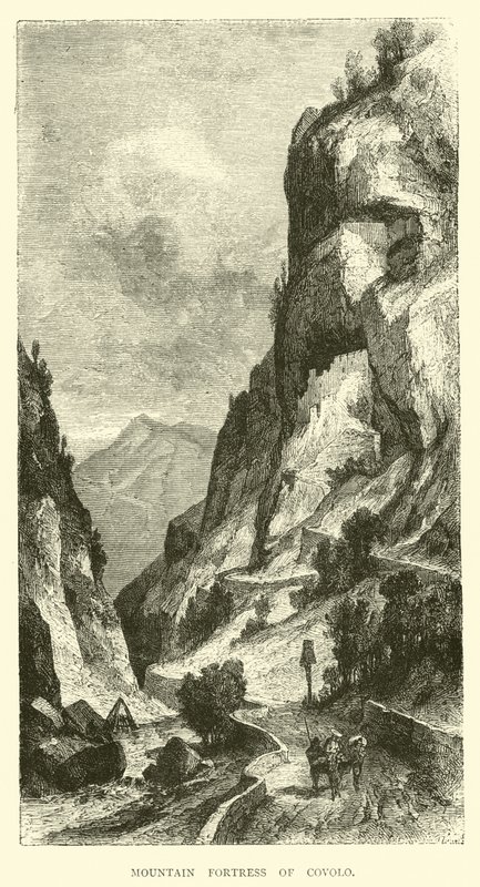 Fjellfestningen i Covolo av English School