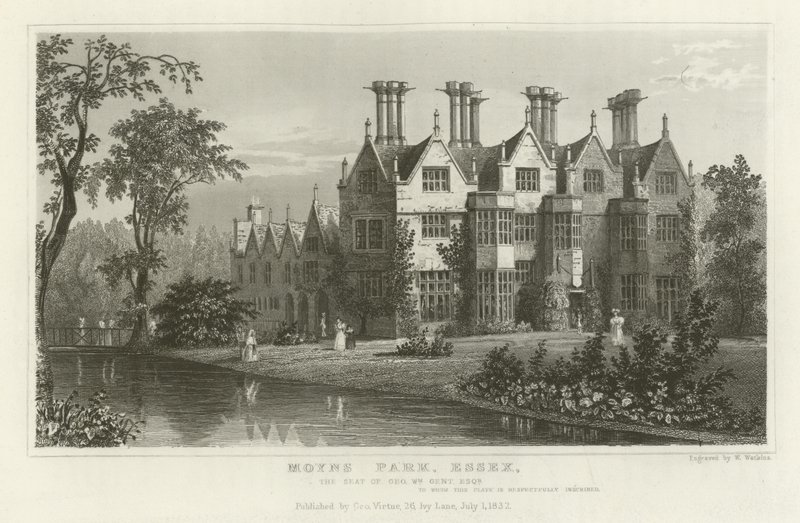 Moyns Park, Essex, setet til George William Gent, Esquire av English School