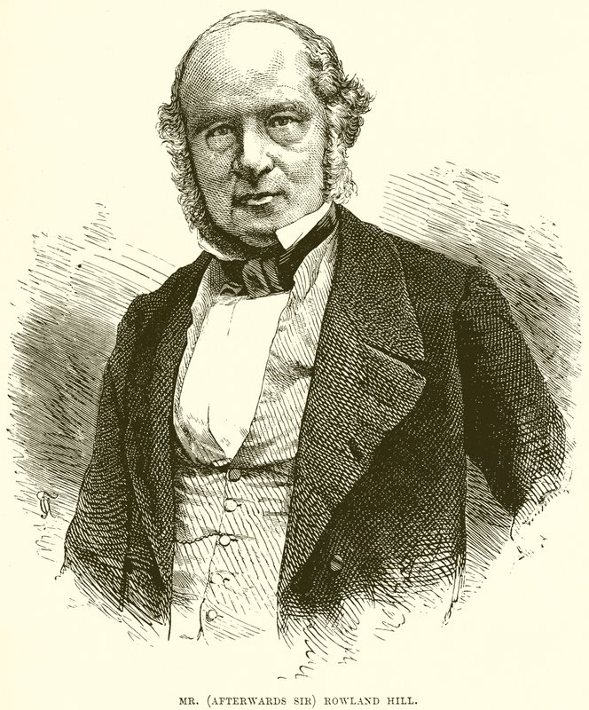 Mr. (Etterpå Sir) Rowland Hill av English School