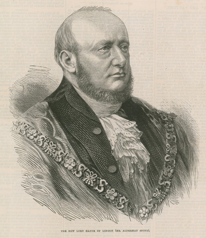 Mr Alderman Stone, den nye Lord Mayor of London av English School