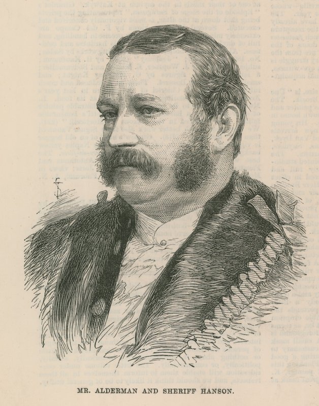 Herr Alderman og Sheriff Hanson av English School
