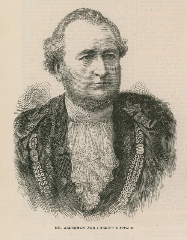 Herr Alderman og Sheriff Nottage av English School