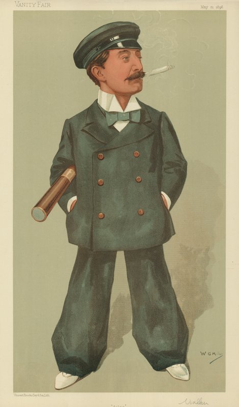 Mr Andrew Barclay Walker, Ailsa, 21. mai 1896, tegneserie Vanity Fair av English School