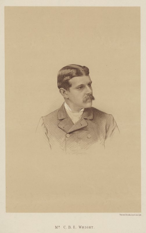 Mr CBE Wright (litho) av English School