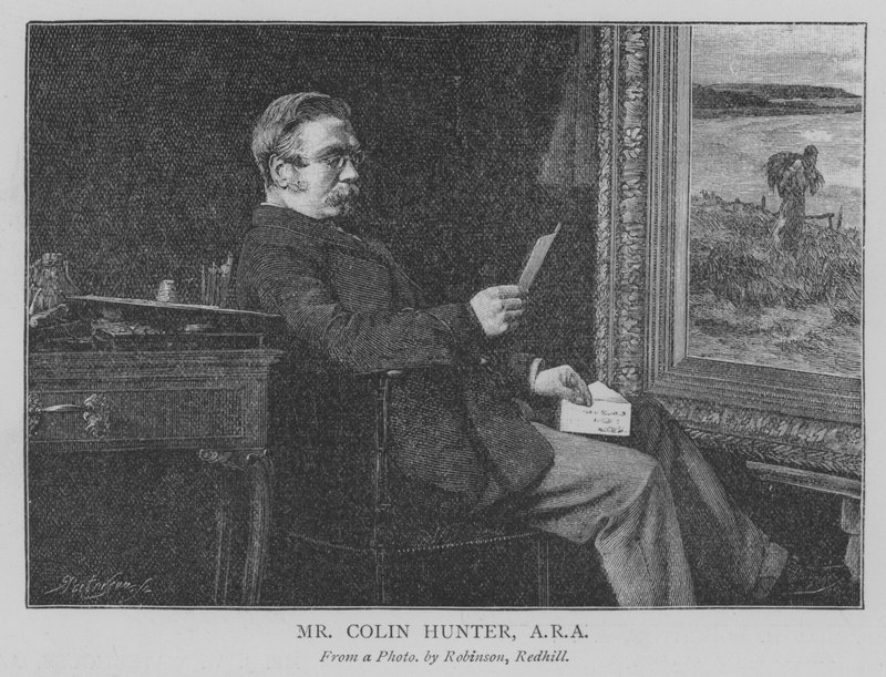 Mr Colin Hunter, ARA (gravering) av English School