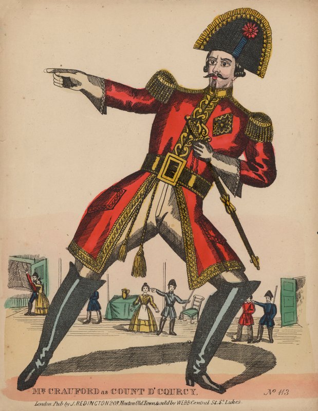 Mr Crauford som grev D
