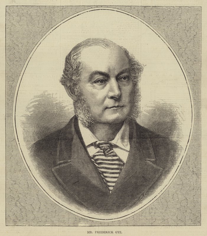 Mr Frederick Gye (gravering) av English School