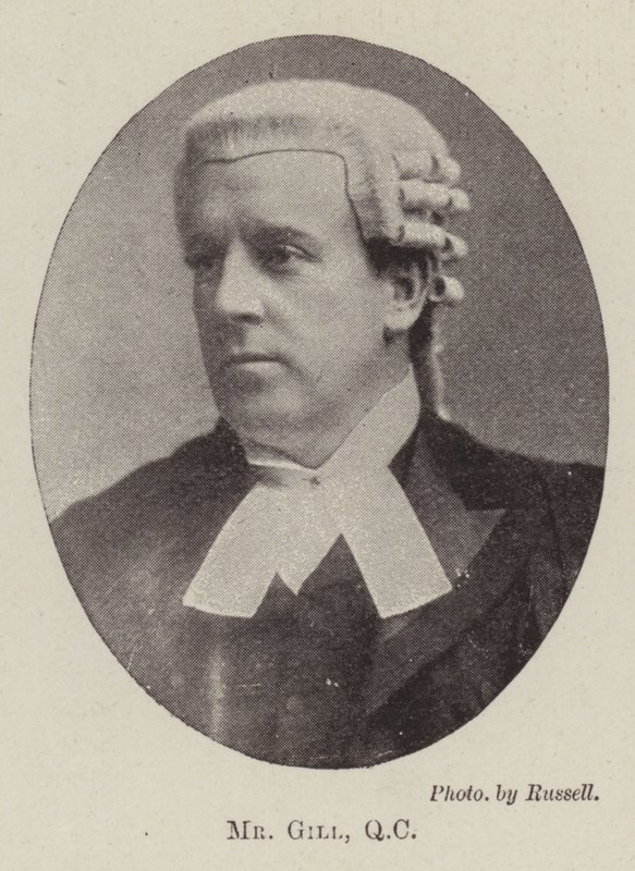 Mr Gill, QC (gravering) av English School