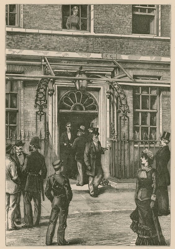 Mr Gladstones sykdom: engstelige spørre i Downing Street av English School