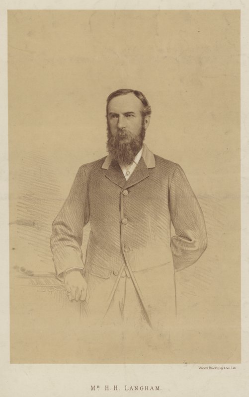 Mr H H Langham (litho) av English School