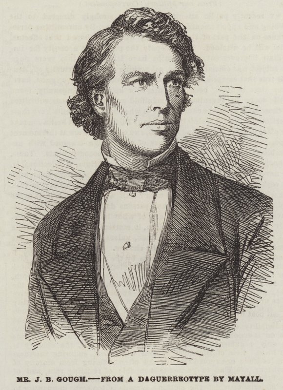 Mr J B Gough (gravering) av English School