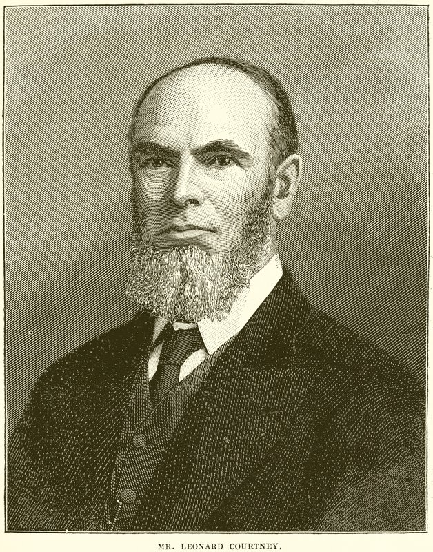 Mr. Leonard Courtney av English School