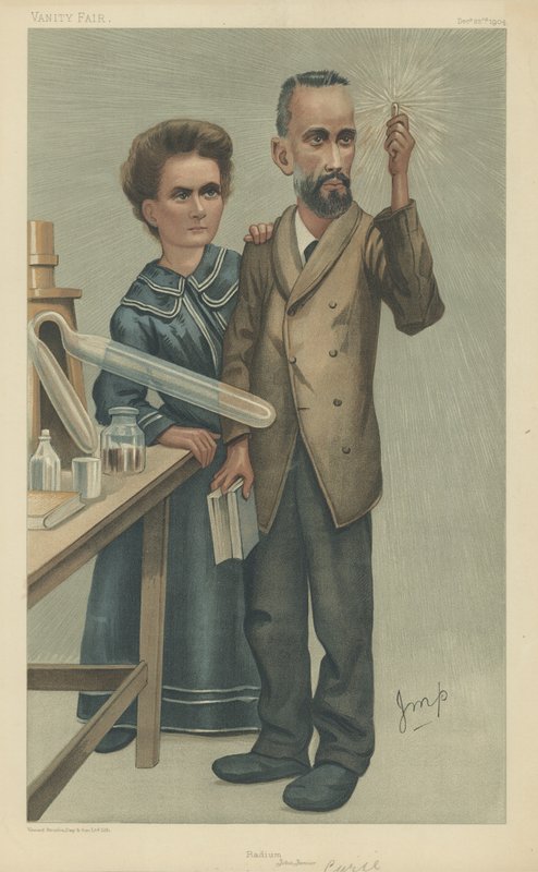 Mr Pierre og fru Marie Curie av English School