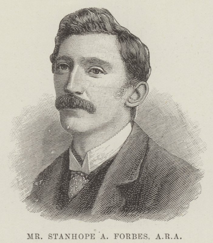 Mr Stanhope A Forbes, ARA (gravering) av English School
