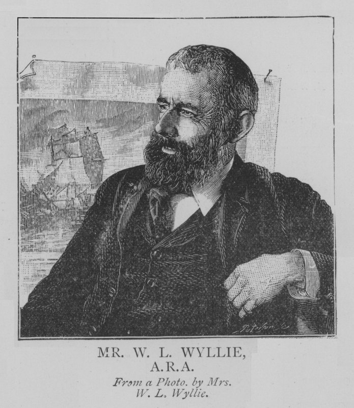 Mr W L Wyllie, ARA (gravering) av English School