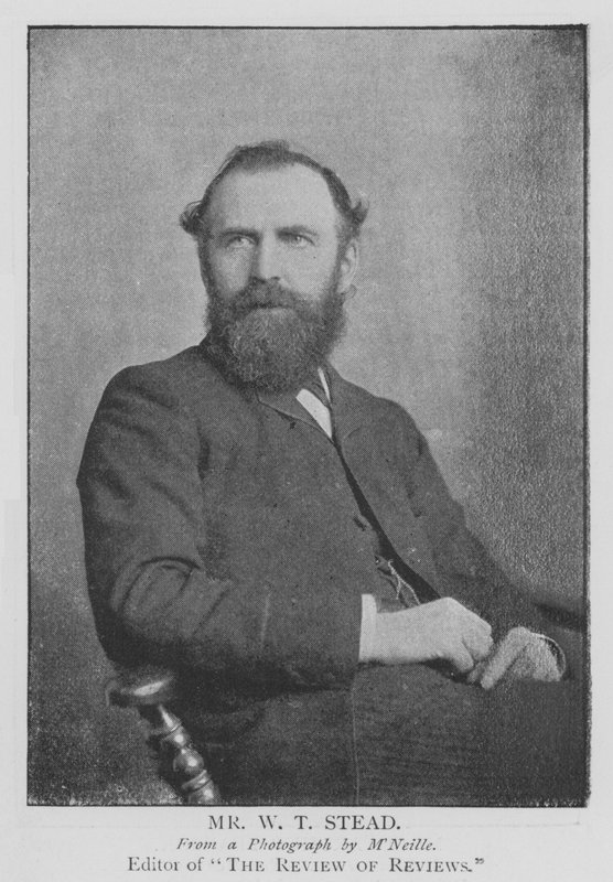 Mr W T Stead (gravering) av English School