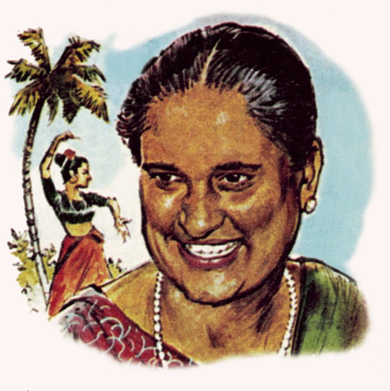 Fru Bandaranaike, statsminister i Ceylon av English School