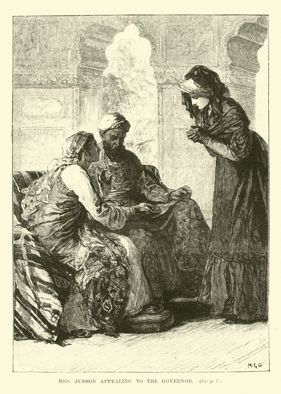 Mrs Judson appellerer til guvernøren av English School