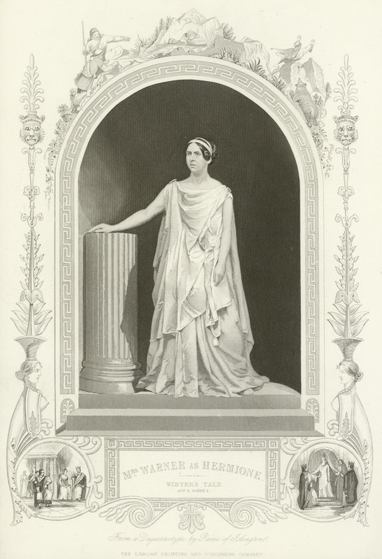 Mrs Warner som Hermione, The Winter