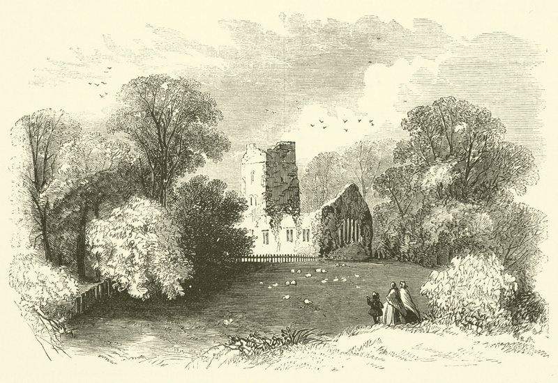 Mucruss Abbey (gravering) av English School