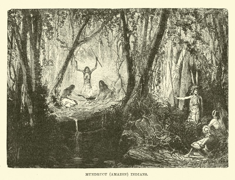Mundrucu (Amazon) indianere av English School
