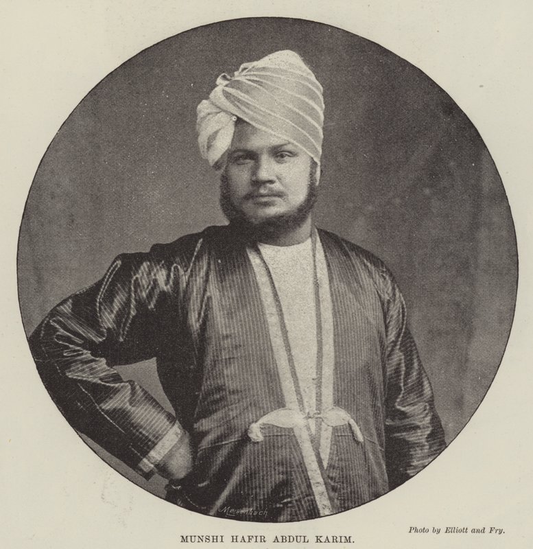 Munshi Hafir Abdul Karim (gravering) av English School