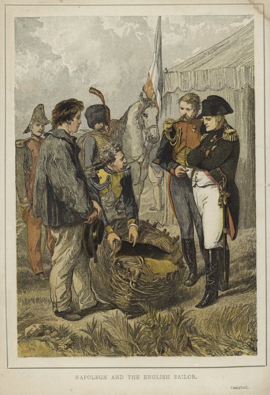 Napoleon Bonaparte og den engelske sjømannen av English School