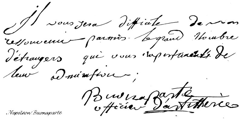 Napoleon Buonaparte av English School