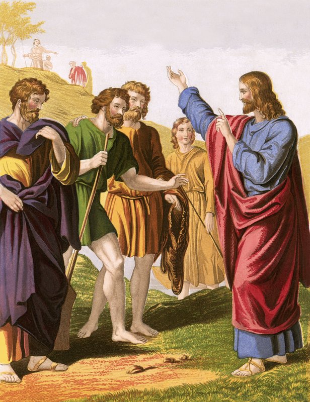 Natanael kommer til Jesus av English School