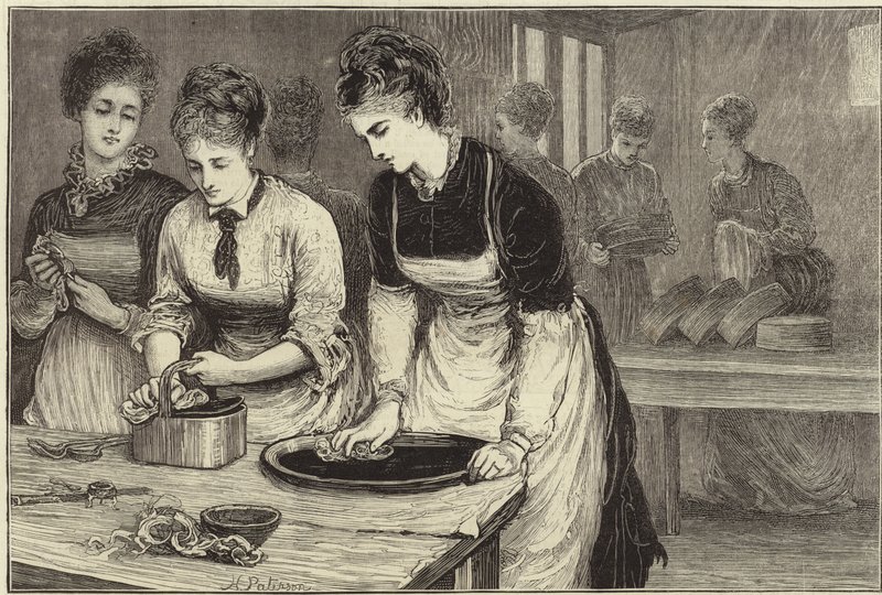 National Training School of Cookery i South Kensington av English School
