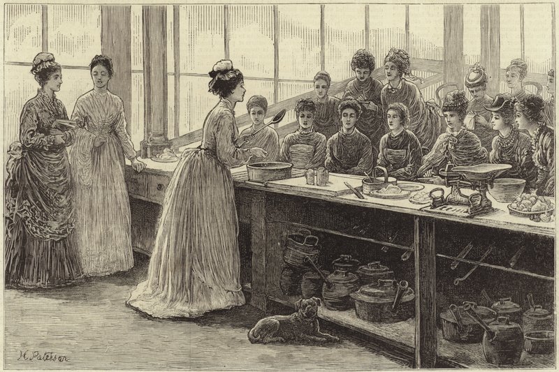 National Training School of Cookery i South Kensington av English School