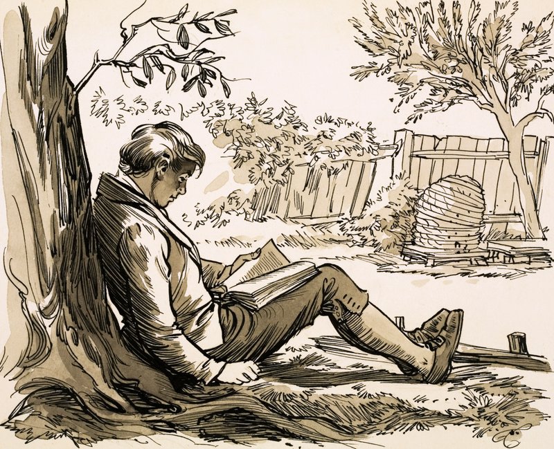 Naturforsker David Douglas ble inspirert til å utforske ved å lese Robinson Crusoe av English School