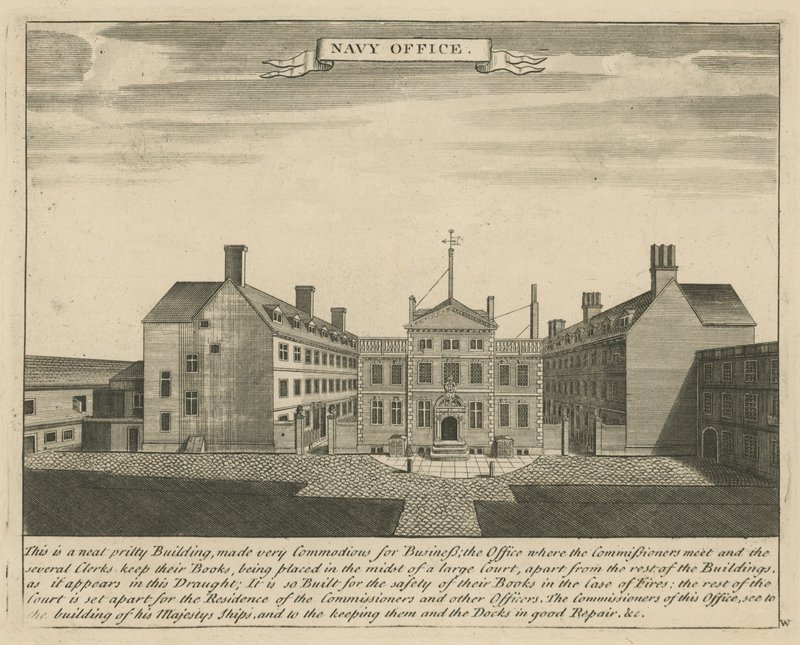 Marinekontoret, London av English School