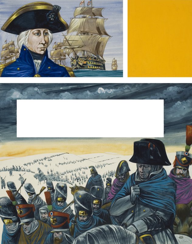 Nelson og Napoleon av English School
