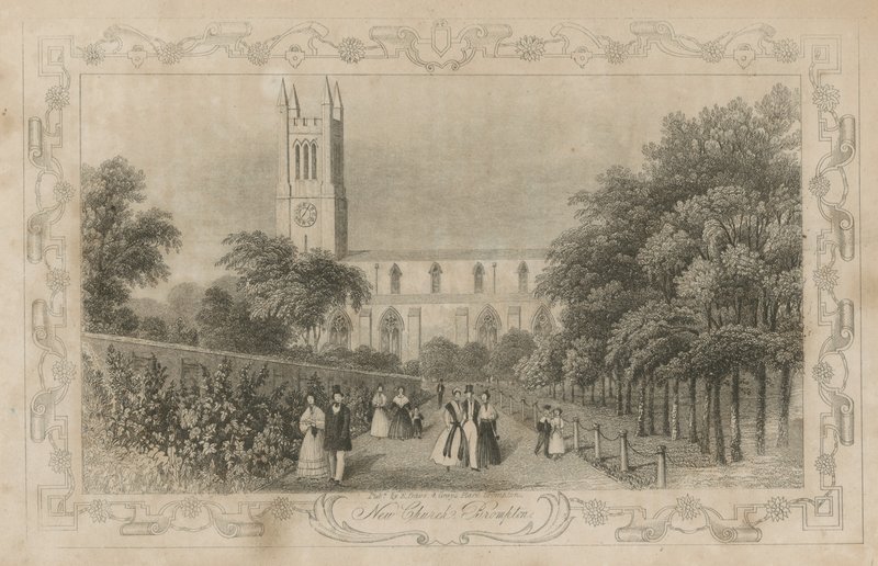 New Church, Brompton, London av English School